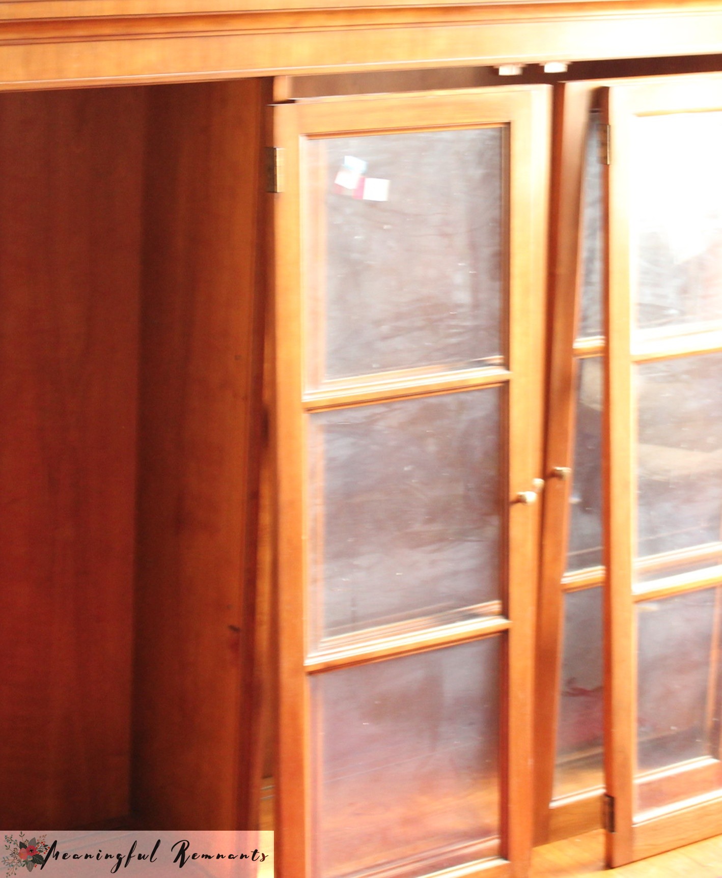 China turned Bookcase Part 1 Meaningful Remnants